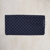 Wool And Silk Dotted Square Neckerchief In