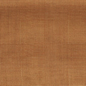 Wool And Silk Glen Check Neckerchief In Gold