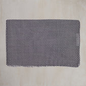 Wool And Silk Medium Spot Scarf In