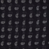 Wool And Silk Paisley Neckerchief In