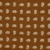 Wool And Silk Paisley Scarf In Gold