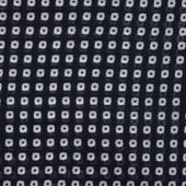 Wool And Silk Pocket Square with Mini Squares in Navy