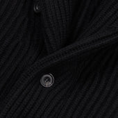 Superfine Lambswool Shawl Collar Cardigan In