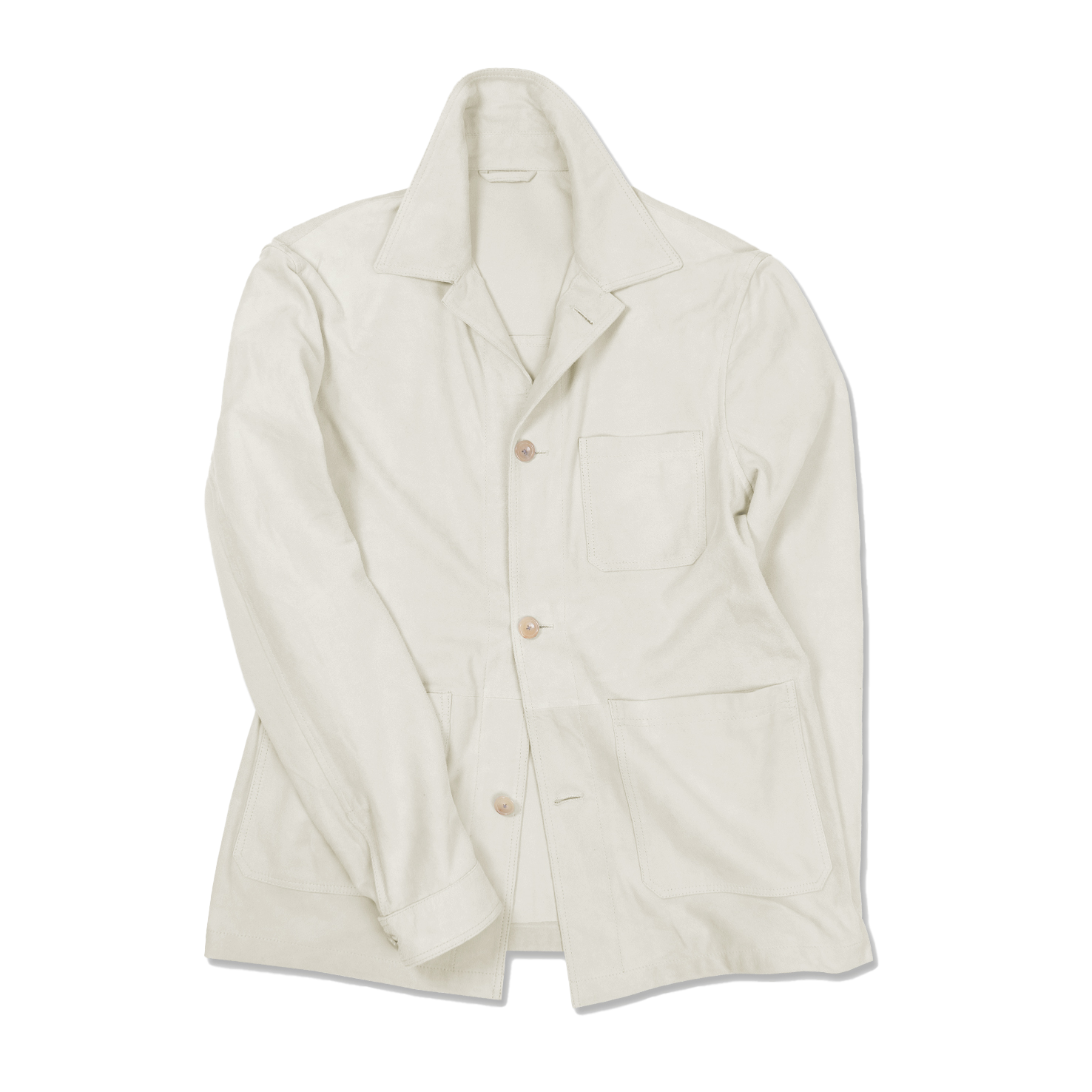 Worker Jacket In Suede