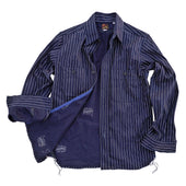 Workman Shirt - Indigo Wabash - Warehouse - Last One - Size Small