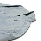 Work Shirt In Sun Faded Cotton Chambray