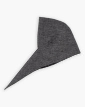 Jackie Scarf Giorgio Cotton Asphalt
