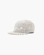 5 Panels Cap Belfast Seersucker Iron Off White