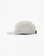 5 Panels Cap Belfast Seersucker Iron Off White