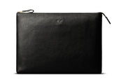 Flight Folio XL - Black Leather