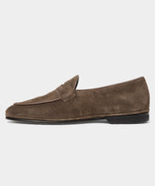 Todd Snyder X Rubinacci Unlined Suede Penny Loafer