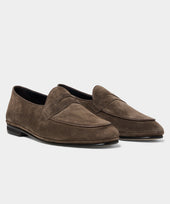 Todd Snyder X Rubinacci Unlined Suede Penny Loafer