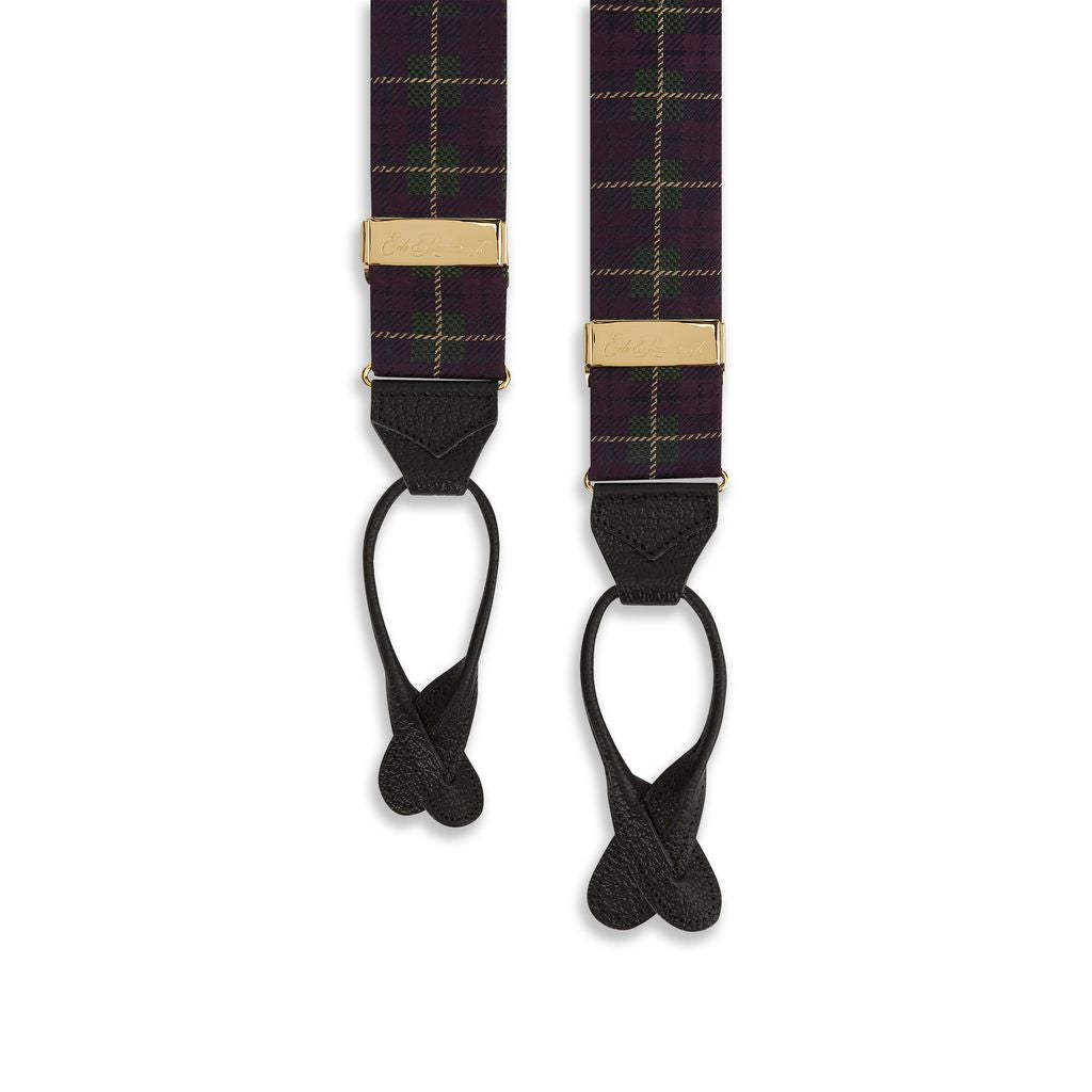 Tartan Woven Braces