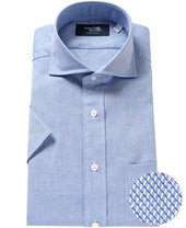 Short Sleeve Shirt Cutaway Ice Cotton Dobby