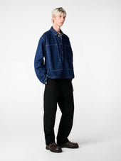 York Popover Denim Shirt In Wash