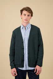 Cardigan Youri - Vert forêt