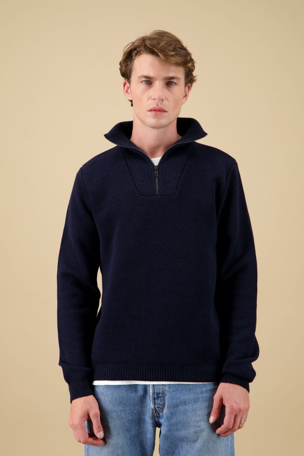 Pull Youri Camionneur Marine