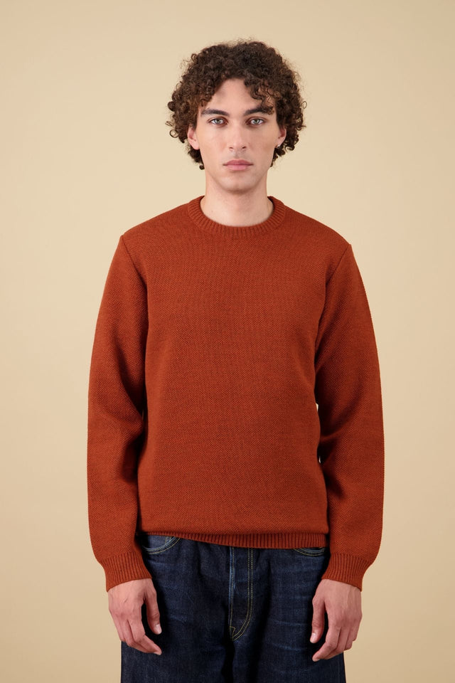 Pull Youri Col Rond - Orange