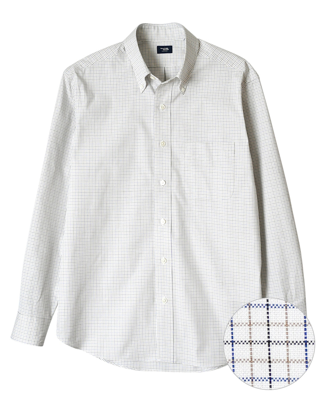 Tokyo Fit Casual Button Down Pinpoint Oxford