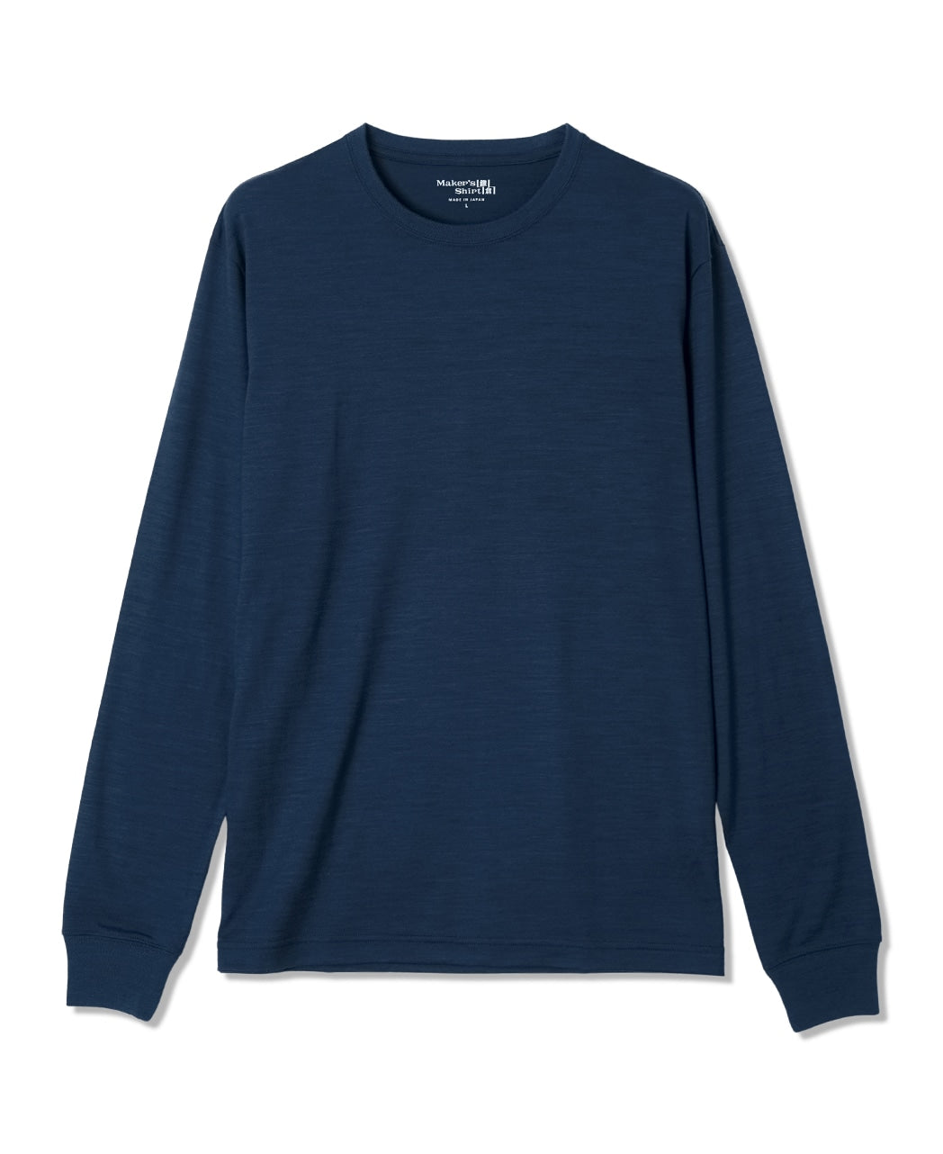 Washable Merino Wool Long Sleeve T Shirt