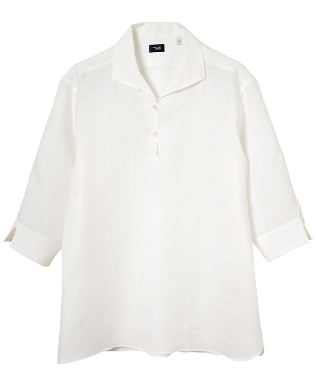 Tokyo Fit - Casual Capri Shirt Belgian Linen