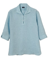 Tokyo Fit Casual Capri Shirt Belgian Linen