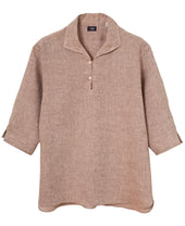 Tokyo Fit Casual Capri Shirt Belgian Linen