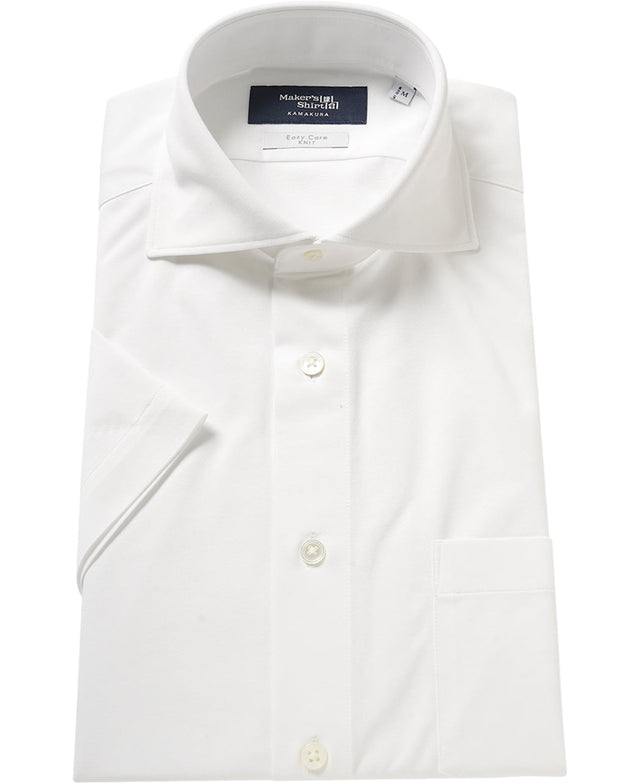 Short Sleeve Shirt - Cutaway Pique J-Tech Stretch EASY CARE