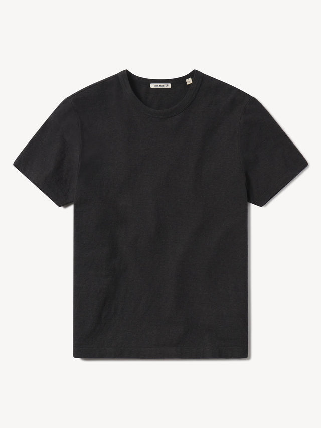 Faded Black Yuma Hemp Cotton Classic Tee