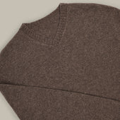 Yak V Neck Sweater In