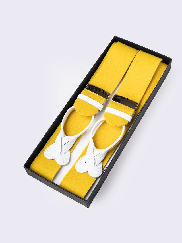 Yellow Boxcloth Braces