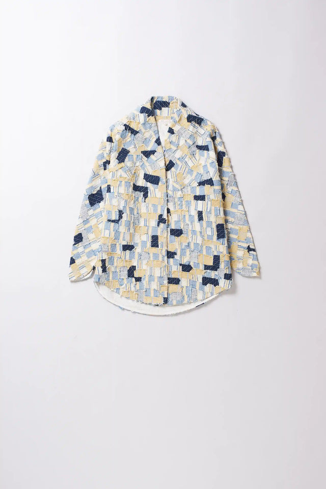 Multicolour Detailed Shrug Outerwear