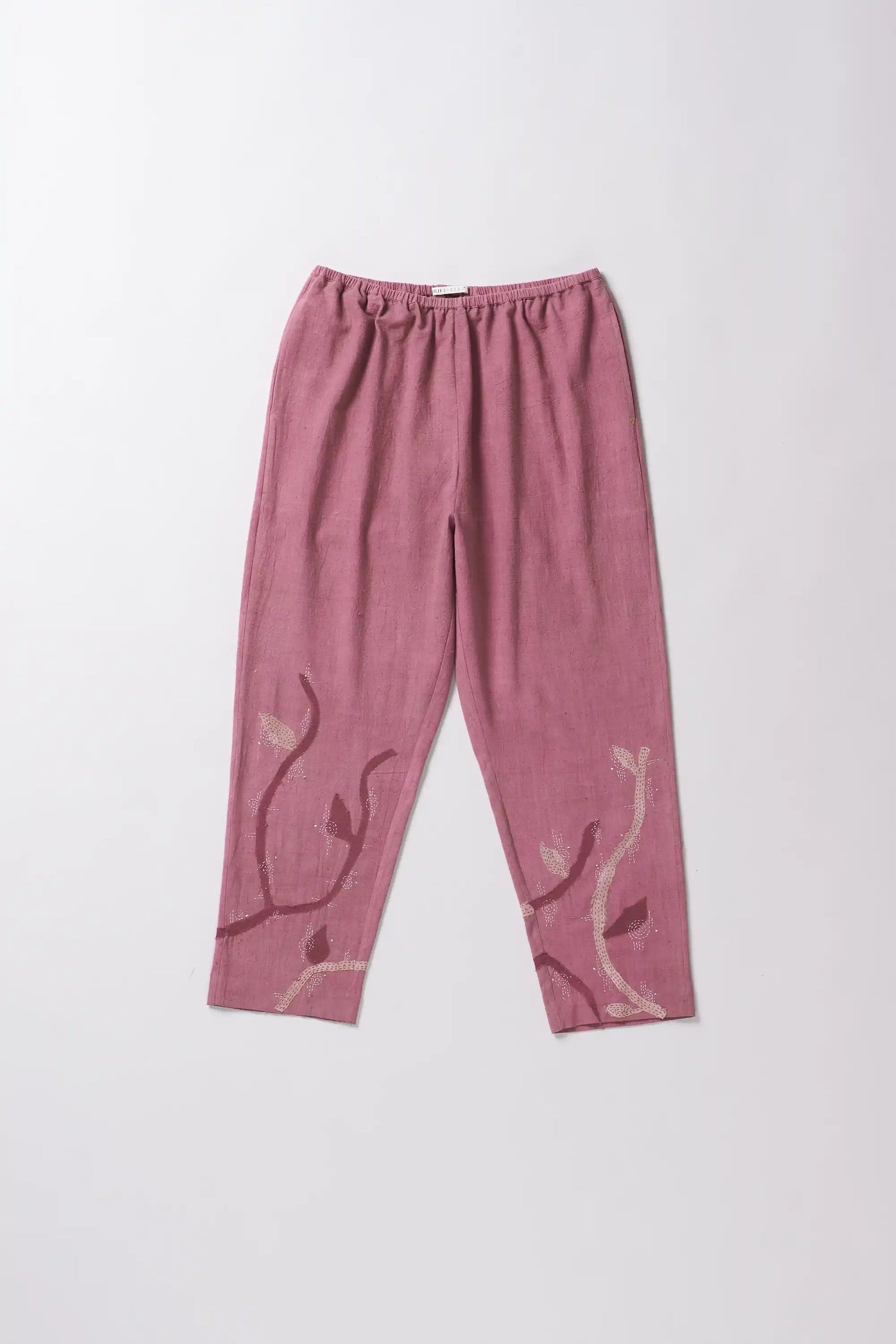 Fuchsia Pink Tapered Trousers