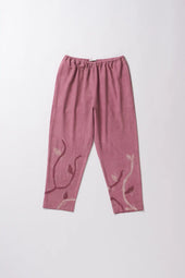 Fuchsia Pink Tapered Trousers