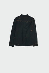 Midnight Indigo Cotton Unisex Shirt