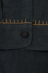 Midnight Indigo Cotton Unisex Shirt