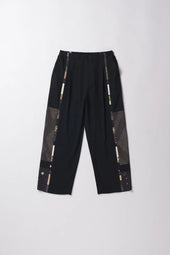Patchwork Relaxed Trousers