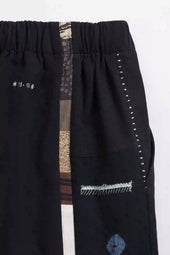 Patchwork Relaxed Trousers