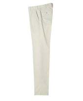 Flat Front Stretch Pants Cotton Blend