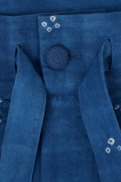 Medium Wide Legged Pants With Miniature Bandhani