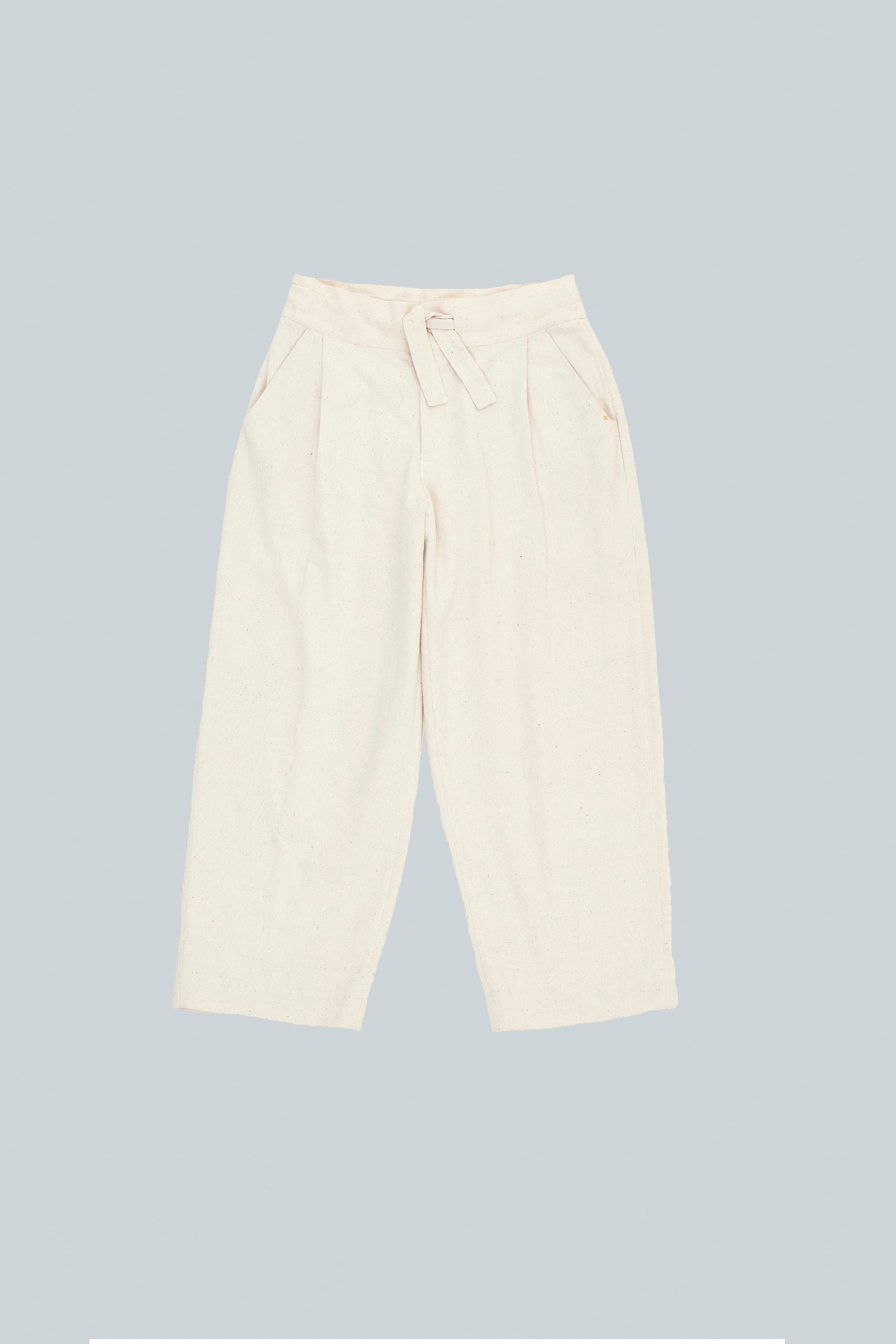 Zed Cotton Ecru Trouser