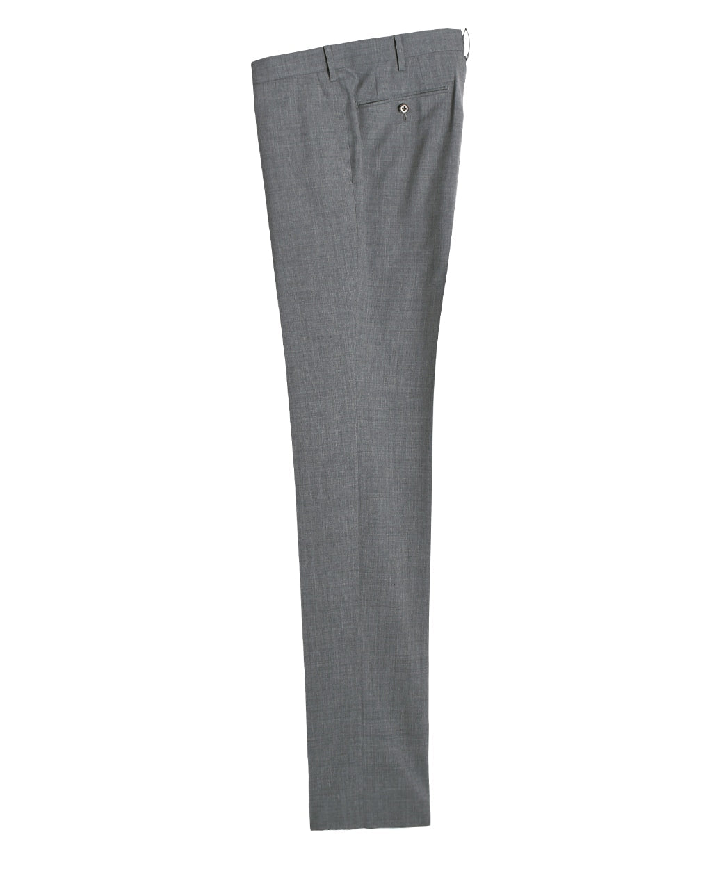 Wool Trousers Flat Front