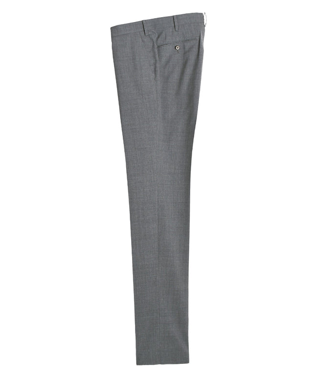 Wool Trousers Flat Front