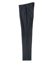 Flat Front Wool Trousers