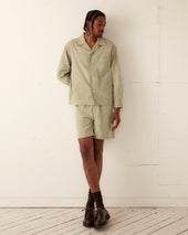 Zig Zag Hem Long Sleeve Shirt
