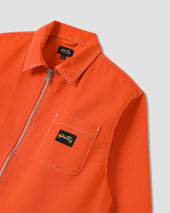 Zip Shirt (Faded Red Bedford)