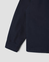 Zip Shirt (Navy Bedford)