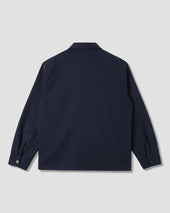 Zip Shirt (Navy Bedford)