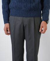 TECH WOOL Slacks single pleat