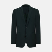 Forest Green Knitted London Blazer